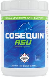 Nutramax Cosequin ASU Powder Joint Health Supplement for Horses, 2.86-lb tub