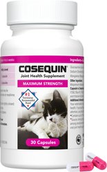 Nutramax Cosequin Hip & Joint with Glucosamine & Chondroitin Capsules Joint Supplement for Cats, 30 count