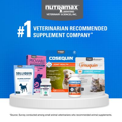 Show full view: Nutramax Cosequin Hip & Joint with Glucosamine & Chondroitin Capsules Joint Supplement for Cats, 55 count slide 9 of 11
