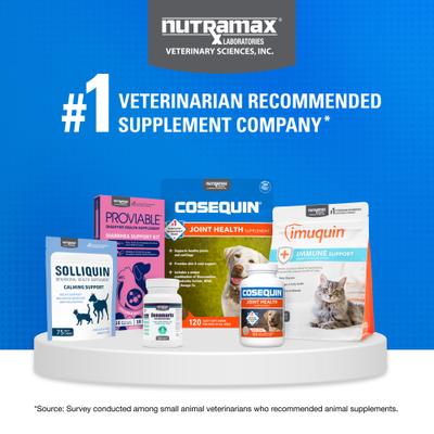 Show full view: Nutramax Cosequin Hip & Joint with Glucosamine & Chondroitin Capsules Joint Supplement for Cats, 80 count slide 9 of 11