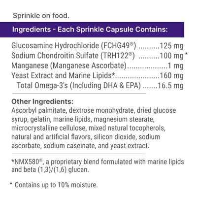 Show full view: Nutramax Cosequin Joint Health Sprinkle Capsules Supplement for Senior Cats, 60 count slide 6 of 10