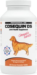 Nutramax Cosequin Joint Health Supplement with Glucosamine & Chondroitin Chewable Tablets for Dogs, 250 count