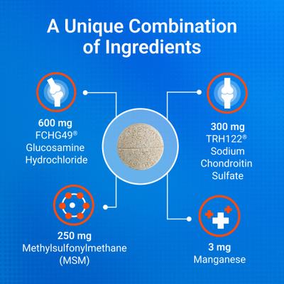 Show full view: Nutramax Cosequin Joint Health Supplement with Glucosamine, Chondroitin & MSM Chewable Tablets for Dogs, 132 count slide 6 of 11