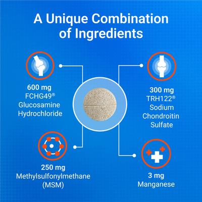 Show full view: Nutramax Cosequin Joint Health Supplement with Glucosamine, Chondroitin & MSM Chewable Tablets for Dogs, 60 count slide 6 of 11