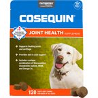 Nutramax Cosequin Joint Health Supplement with Glucosamine, Chondroitin, MSM & Omega-3's Soft Chews for Dogs, 120 count