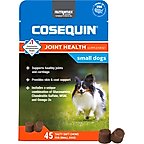 Nutramax Cosequin Joint Health Supplement with Glucosamine, Chondroitin, MSM & Omega-3's Soft Chews for Dogs, 45 count