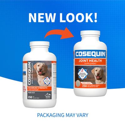 Show full view: Nutramax Cosequin Maximum Strength Plus MSM Chewable Tablets Joint Supplement + Nutramax Proviable-DC Capsules Digestive Supplement for Dogs slide 5 of 10