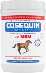 Nutramax Cosequin Optimized with MSM Joint Health Apple Flavor Powder Horse Supplement, 1400 Grams