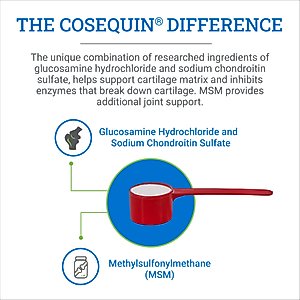 Nutramax Cosequin Optimized with MSM Joint Health Apple Flavor Powder Horse Supplement, 1400 Grams