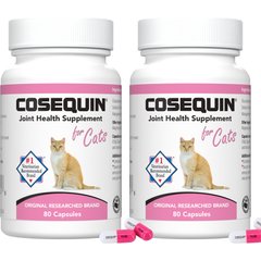 Nutramax Cosequin with Glucosamine & Chondroitin Capsules Joint Supplement for Cats, 160 count
