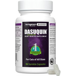 Nutramax Dasuquin Hip & Joint Capsules Joint Supplement for Cats, 84 count