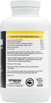 Show full view: Nutramax Dasuquin Hip & Joint Chewable Tablet Joint Supplement for Large Dogs, 300 count slide 3 of 11