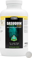 Nutramax Dasuquin Hip & Joint Chewable Tablets Joint Supplement for Large Dogs, 150 count