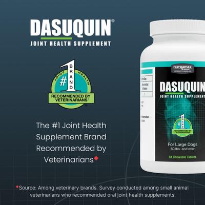 Show full view: Nutramax Dasuquin Hip & Joint Chewable Tablets Joint Supplement for Large Dogs, 84 count slide 4 of 13