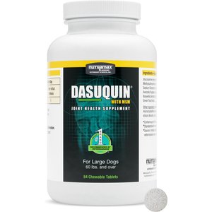 Nutramax Dasuquin Hip & Joint Chewable Tablets Joint Supplement for Large Dogs, 84 count