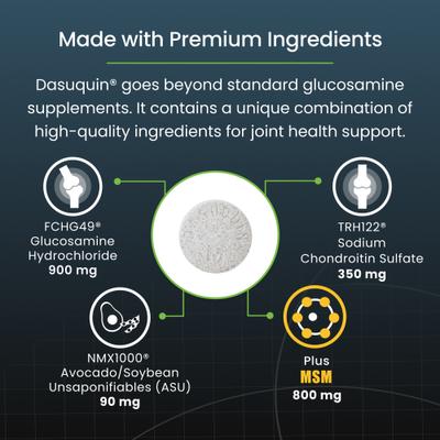 Show full view: Nutramax Dasuquin Hip & Joint Chewable Tablets Joint Supplement for Large Dogs, 84 count slide 6 of 13