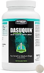 Nutramax Dasuquin Hip & Joint Chewable Tablets Joint Supplement for Small & Medium Dogs, 150 count