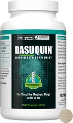 Nutramax Dasuquin Hip & Joint Chewable Tablets Joint Supplement for Small & Medium Dogs, 150 count