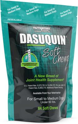 Show full view: Nutramax Dasuquin Hip & Joint Soft Chew Joint Supplement for Small to Medium Dogs, 168 count slide 6 of 10
