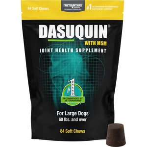 Nutramax Dasuquin Hip & Joint Soft Chews Joint Supplement for Large Dogs, 84 count