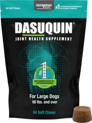 Nutramax Dasuquin Hip & Joint Soft Chews Joint Supplement for Large Dogs, 84 count