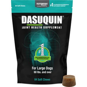 Nutramax Dasuquin Hip & Joint Soft Chews Joint Supplement for Large Dogs, 84 count
