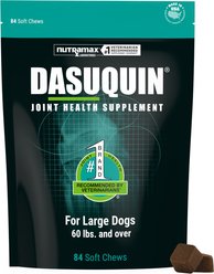 Nutramax Dasuquin Hip & Joint Soft Chews Joint Supplement for Large Dogs, 84 count