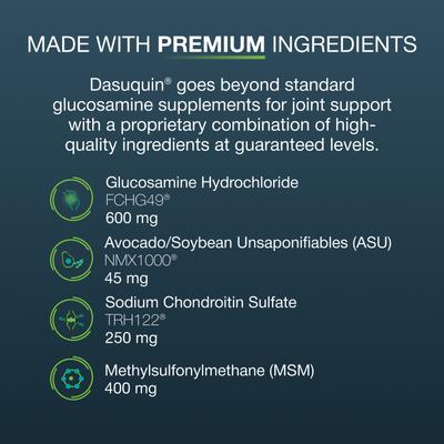Show full view: Nutramax Dasuquin Hip & Joint Soft Chews Joint Supplement for Small & Medium Dogs, 42 count slide 6 of 12