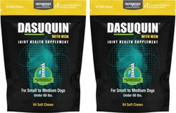 Nutramax Dasuquin Hip & Joint Soft Chews Joint Supplement for Small & Medium Dogs, 168 count bundle