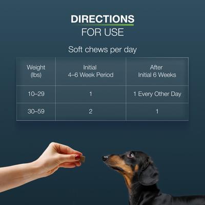 Show full view: Nutramax Dasuquin Hip & Joint Soft Chews Joint Supplement for Small & Medium Dogs, 84 count slide 9 of 12