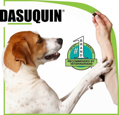 Show full view: Nutramax Dasuquin Hip & Joint with MSM Chewable Tablets Joint Supplement for Small & Medium Dogs, 150 count, bundle of 2 slide 5 of 11
