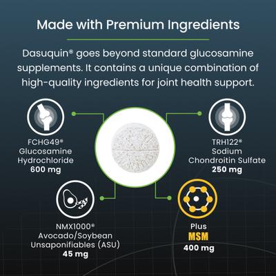 Show full view: Nutramax Dasuquin Hip & Joint with MSM Chewable Tablets Joint Supplement for Small & Medium Dogs, 150 count slide 6 of 13