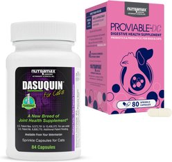 Nutramax Dasuquin Joint Health + Proviable-DC Capsules Cat Supplement