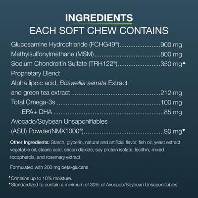 Show full view: Nutramax Dasuquin Joint Health Supplement for Large Senior Dogs, 84 count slide 9 of 11