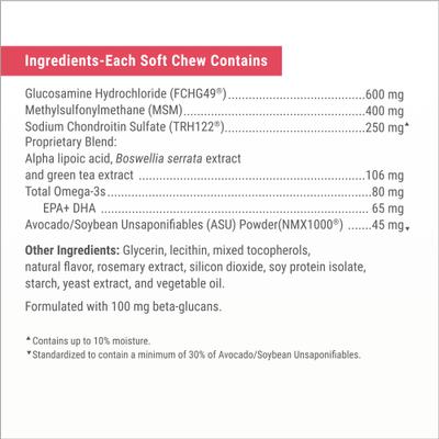 Show full view: Nutramax Dasuquin Joint Health Supplement for Small/Medium Senior Dogs, 84 count slide 6 of 9