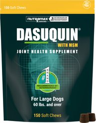 Nutramax Dasuquin with MSM Hip & Joint Soft Chews Joint Supplement for Large Dogs, 150 count