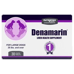 Nutramax Denamarin with S-Adenosylmethionine & Silybin Tablet Liver Supplement for Large Dogs, 30 count