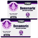 Nutramax Denamarin with S-Adenosylmethionine & Silybin Tablets Liver Supplement for Large Dogs, 60 count blister pack