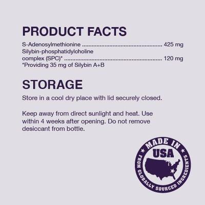 Show full view: Nutramax Denamarin with S-Adenosylmethionine & Silybin Tablets Liver Supplement for Large Dogs, 60 count slide 6 of 13