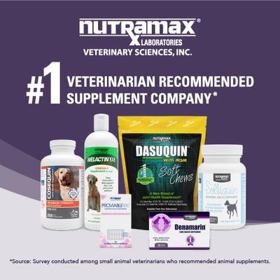 Show full view: Nutramax Denamarin with S-Adenosylmethionine & Silybin Tablets Liver Supplement for Large Dogs, 60 count slide 9 of 13