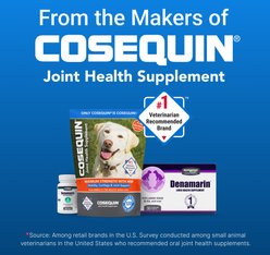 Nutramax Denamarin with S-Adenosylmethionine & Silybin Tablets Liver Supplement for Small Dogs & Cats, 30 count bottle slide 2 of 9
