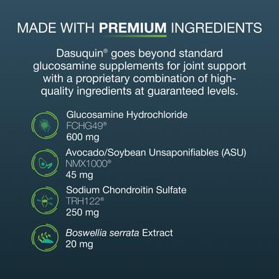 Show full view: Nutramax Hip & Joint Dasuquin Soft Chews Joint Supplement for Small to Medium Dogs, 84 count slide 5 of 13