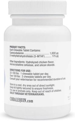 Show full view: Nutramax Proviable-DC Capsules Digestive Supplement + Nutramax Cobalequin Chewable Tablets Supplement for Dogs slide 8 of 9