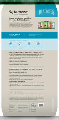 Show full view: Nutrena Country Feeds Duck Feed, 50-lb bag slide 2 of 5