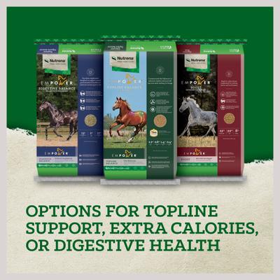 Show full view: Nutrena Empower Topline Balance Horse Supplement, 40-lb bag slide 7 of 10