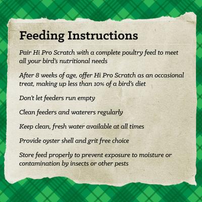 Nutrena Hi Pro Chicken 12% Protein Scratch Grains & Protein Pellets