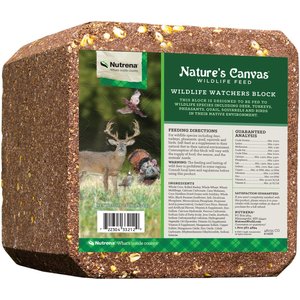 Nutrena Nature's Canvas Wildlife Watchers Block Deer Feed, 21-lb block