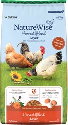 Nutrena NatureWise Harvest Blend 18% Protein Layer Chicken Feed, 40-lb bag