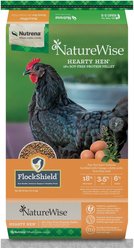 Nutrena NatureWise Hearty Hen Soy-Free 18% Protein Pellet Chicken Feed, 40-lb bag