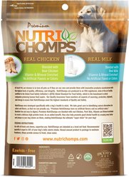 Nutri Chomps 4" Milk Flavor Knots Dog Treats, 9 count slide 2 of 8